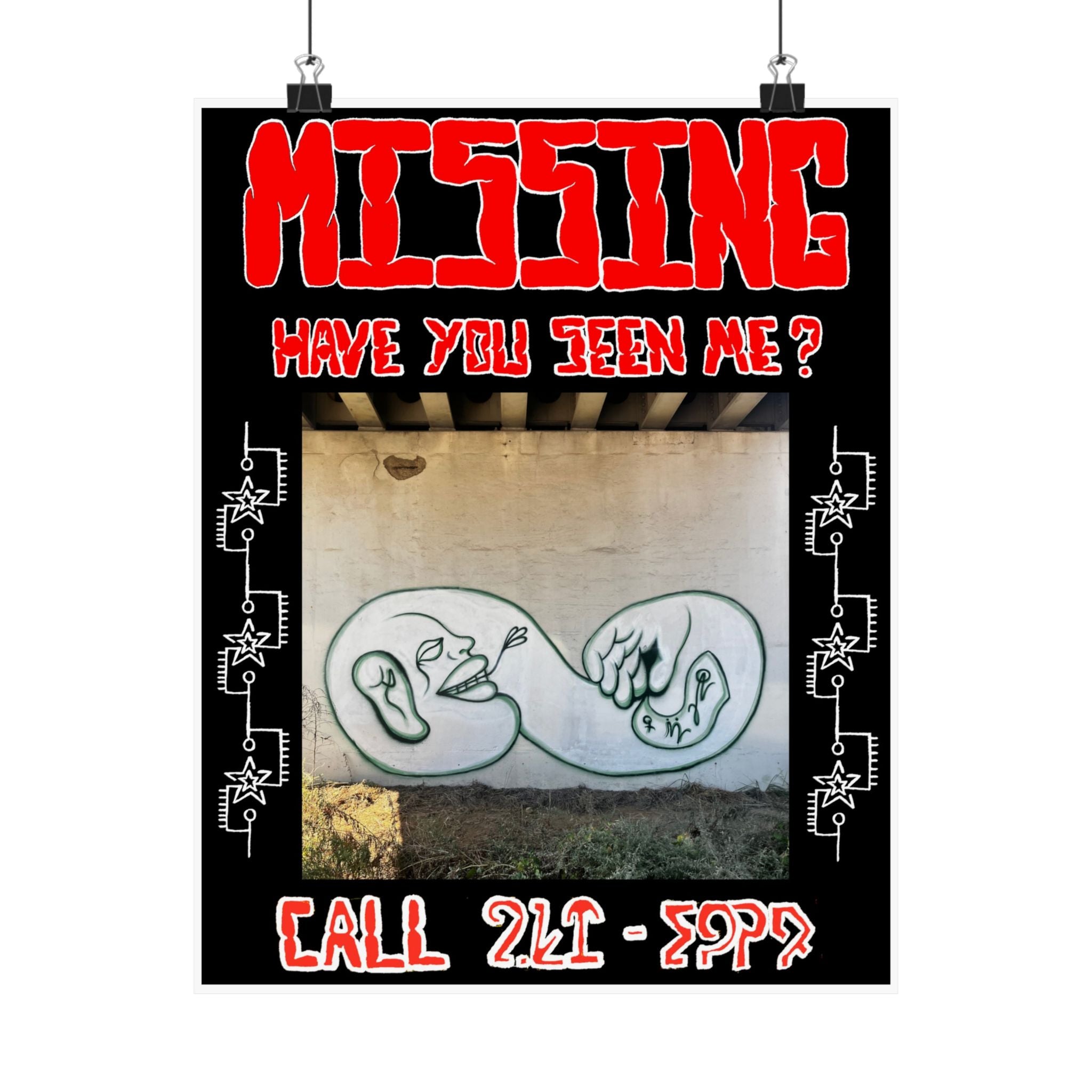 Charlie's Missing Poster