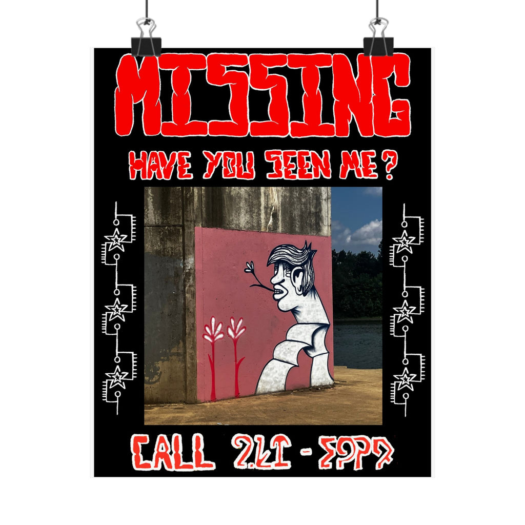 Marcus's Missing Poster